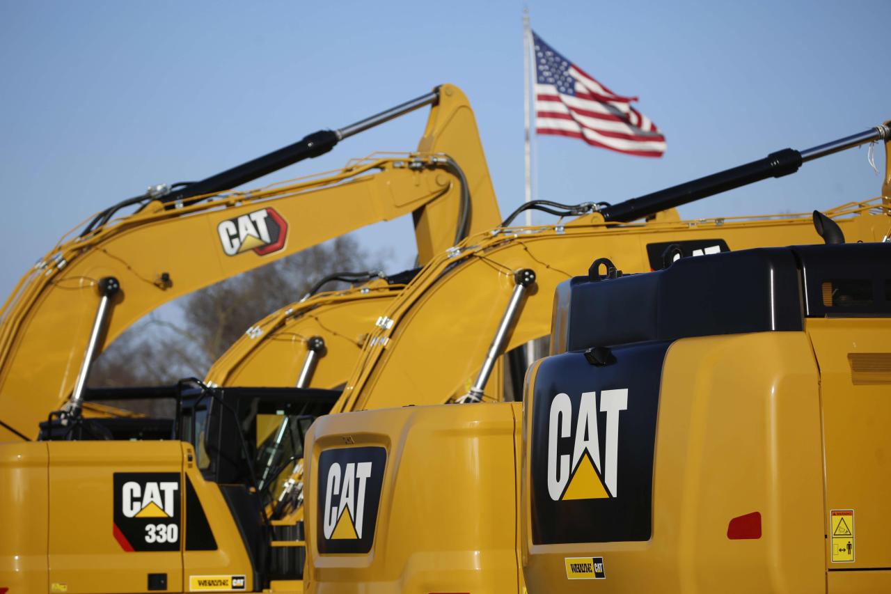 Caterpillar soared in Friday's big stock market rally that went way beyond tech