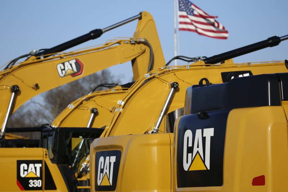 Caterpillar soared in Friday's big stock market rally that went way beyond tech