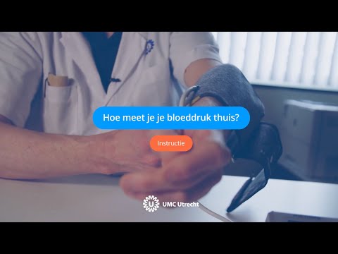 Hoe meet je je bloeddruk thuis? | UMC Utrecht