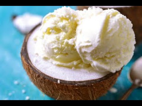 How to Make Vegan Ice Cream With Coconut Milk Home Recipe Non-Dairy with Kitchenif Ice Cream Maker