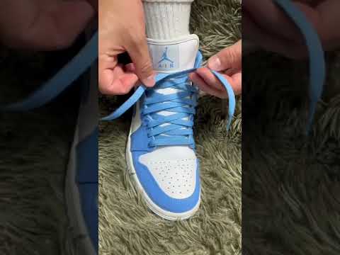 Jordan 1 Laces Tutorial ! If you are a SneakerHead watch this ❗️